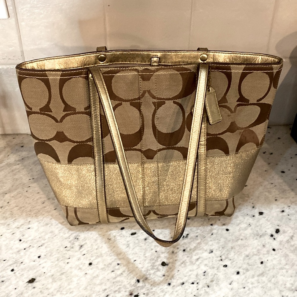 Authentic Coach Tote Handbag